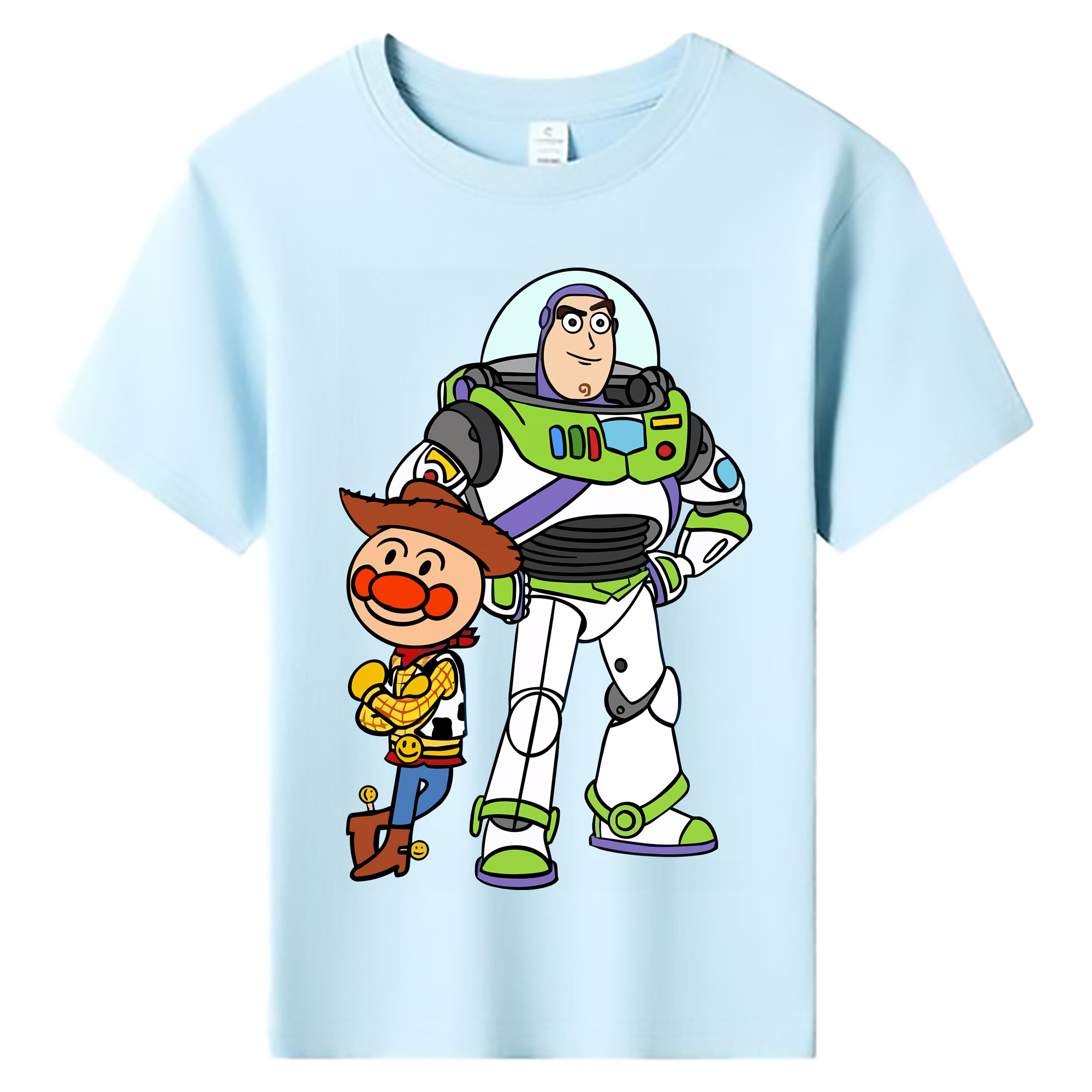 （画像用） アンパンマン Anpanman 綿100％キッズTシャツ（フロントプリント）